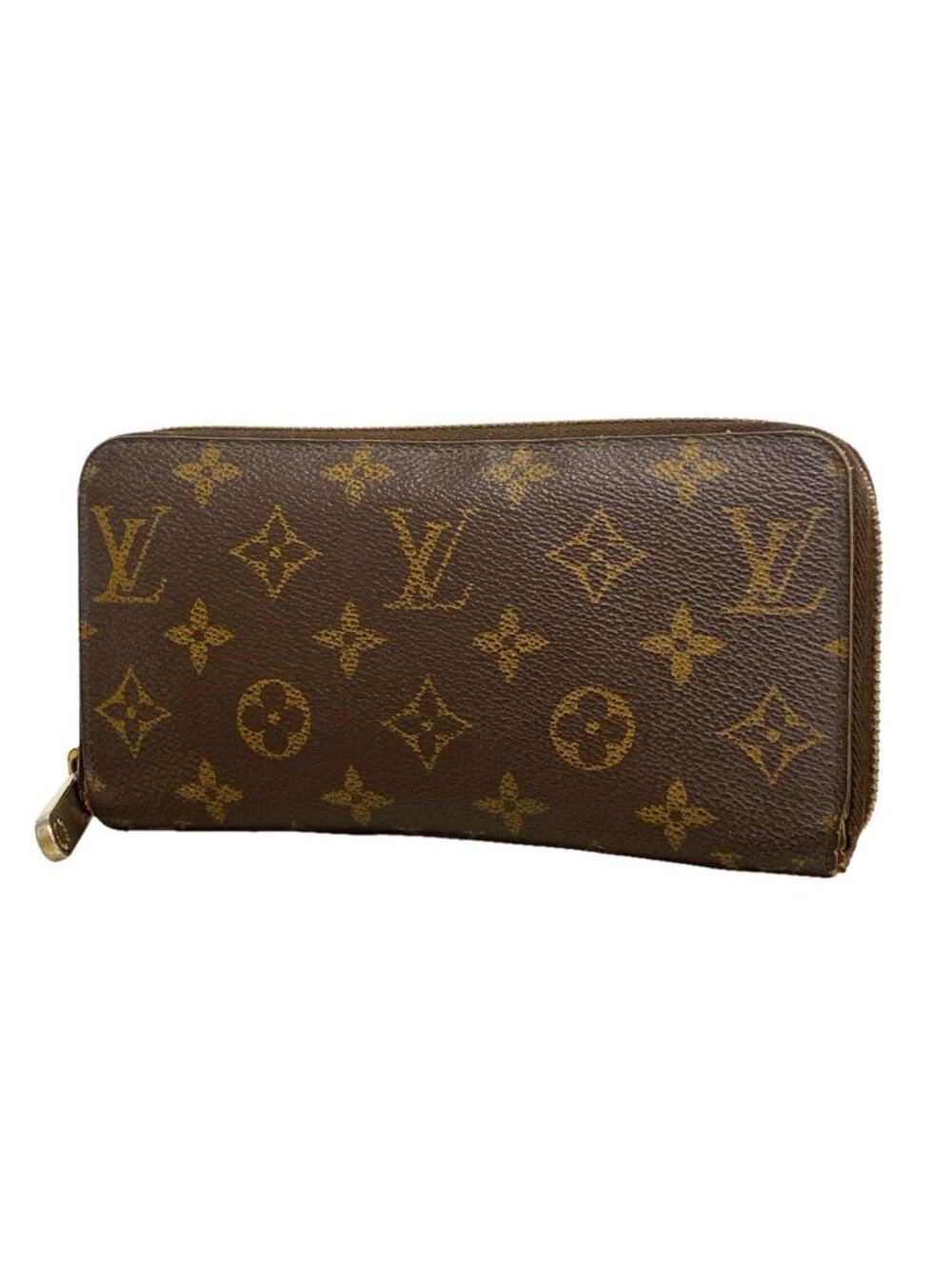 Louis Vuitton Wallet Monogram Zippy Coin Purse Brown